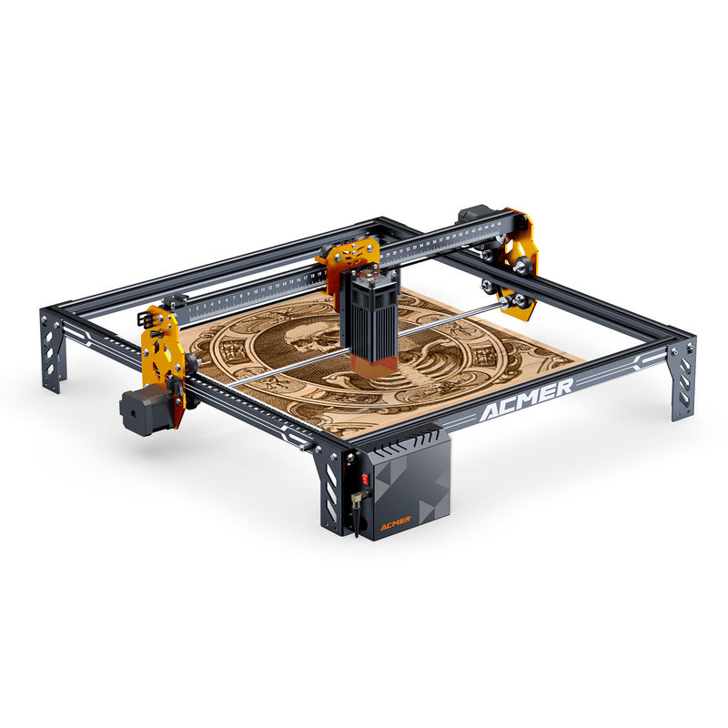 ACMER P1S Pro 6W Máquina de grabado láser de alta precisión 24V 3A láser de diodo continuo
