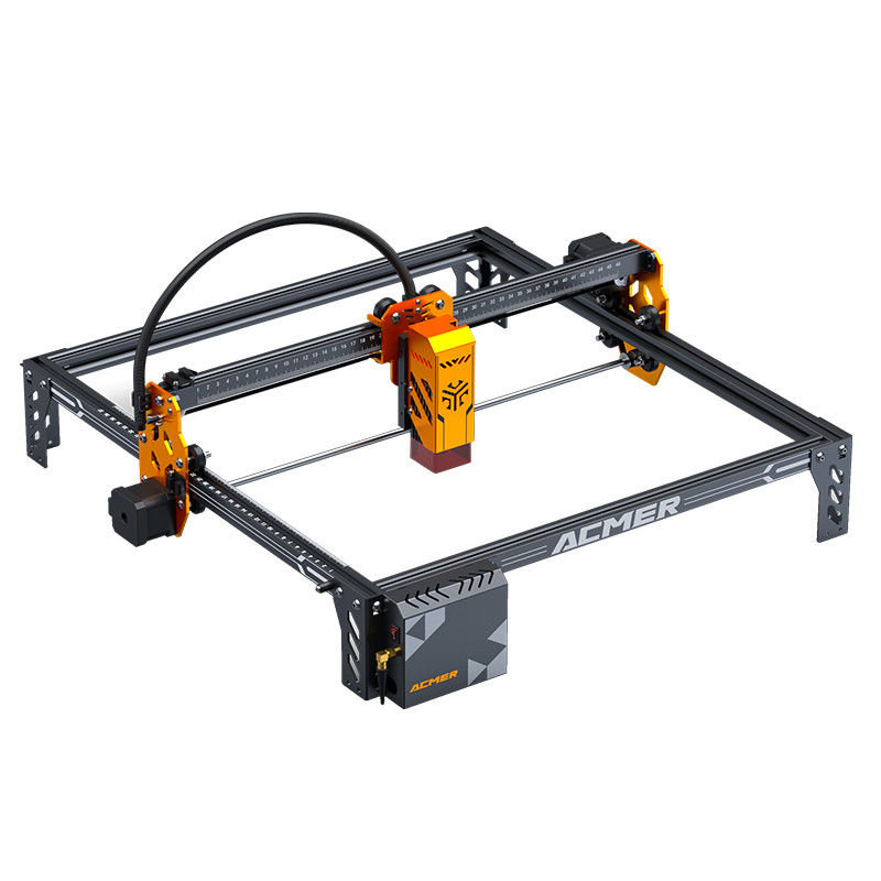 Máquina de grabado con láser de diodo de alta velocidad ACMER P1 S PRO 10000mm/min con módulo láser P1 S PRO de 6W